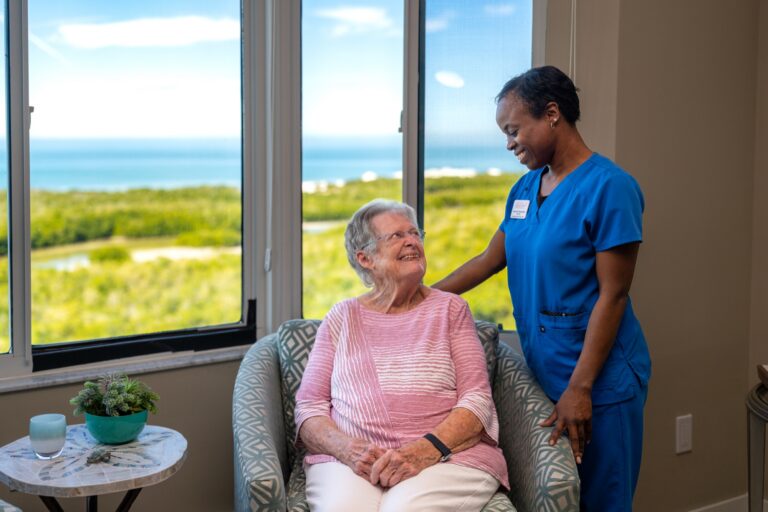 Resident couple at The Glenview