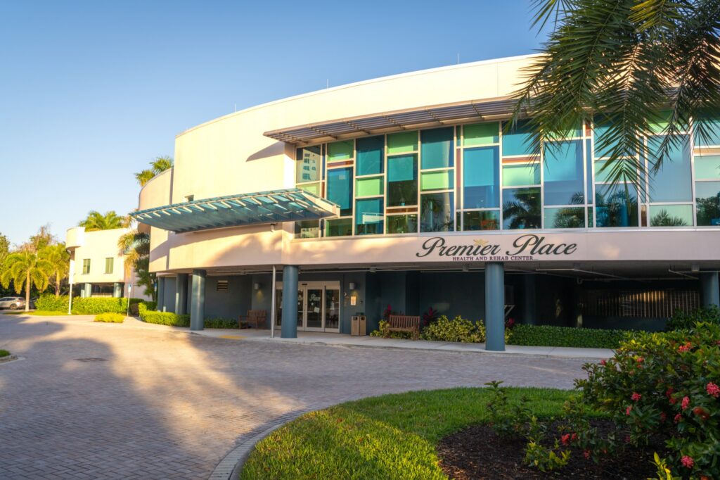 Premier Place Building exterior at The Glenview