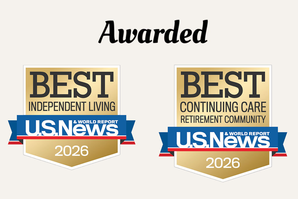 The Glenview Named “Best CCRC” and “Best Independent Living” by U.S. News & World Report